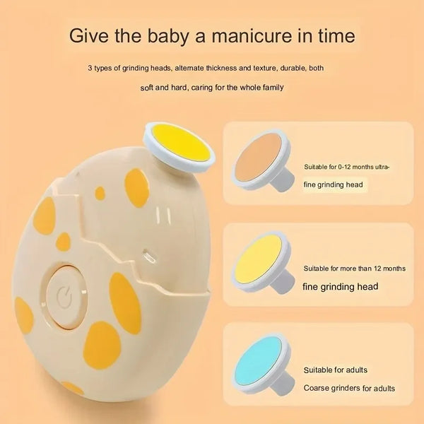 Electric Baby Newborn Nail Trimmer (Safety Nail Clippers) - Edsorts