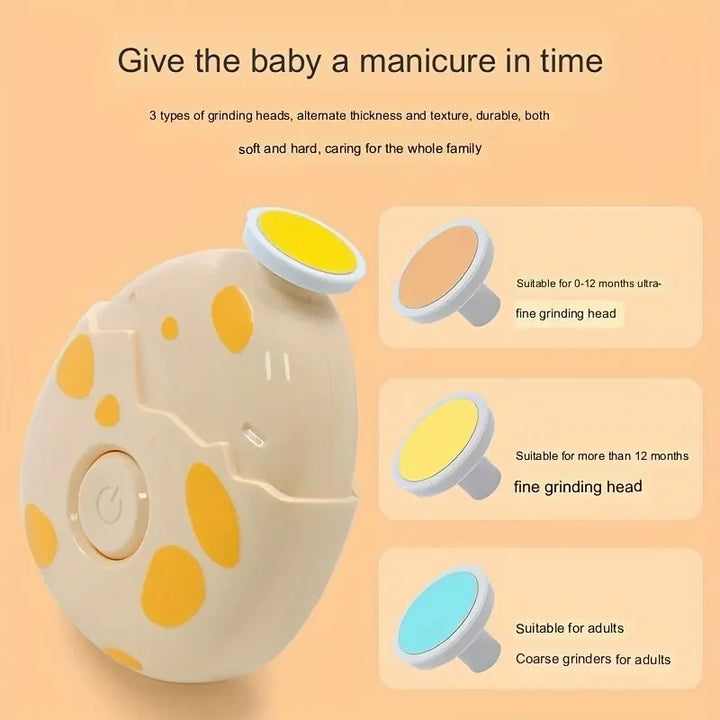 Electric Baby Newborn Nail Trimmer (Safety Nail Clippers) - Edsorts